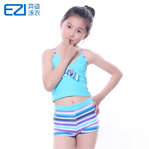 Maillot de bain fille en nylon - Ref 2554195