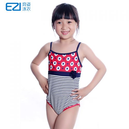 Maillot de bain fille en nylon - Ref 2554197