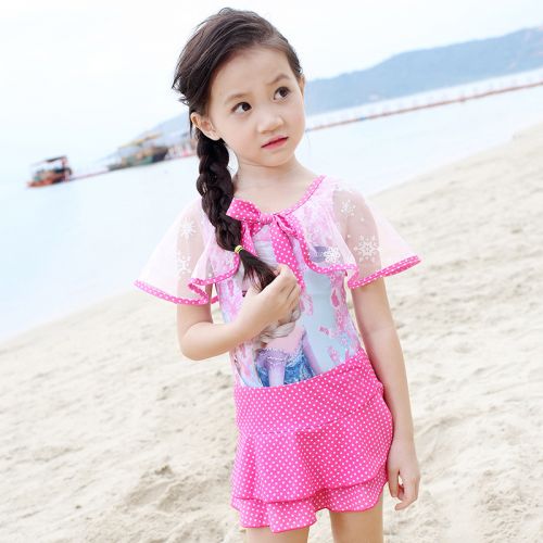 Maillot de bain fille en polyester - Ref 2554209