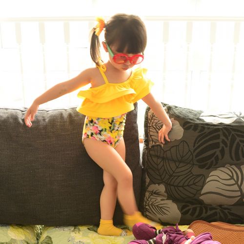 Maillot de bain fille HAIWA en nylon - Ref 2554216