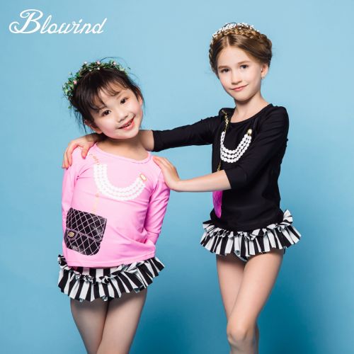 Maillot de bain fille BLOWIND en nylon - Ref 2554241