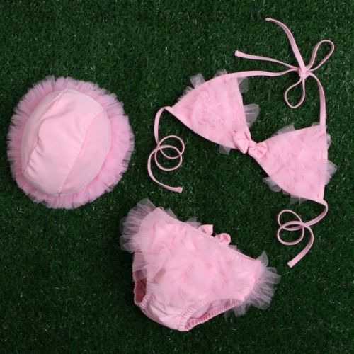 Maillot de bain fille en nylon - Ref 2554245