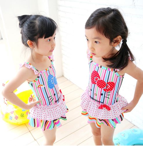 Maillot de bain fille ICESAND en nylon - Ref 2554291