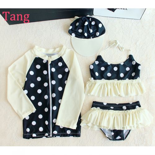 Maillot de bain fille en nylon - Ref 2554315