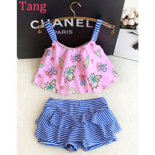 Maillot de bain fille en nylon - Ref 2554317