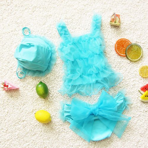 Maillot de bain fille en nylon - Ref 2554323