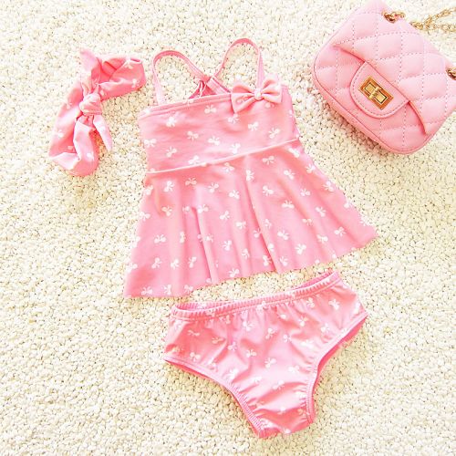 Maillot de bain fille en nylon - Ref 2554327