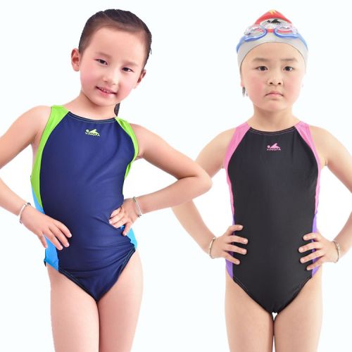 Maillot de bain fille en nylon - Ref 2554361