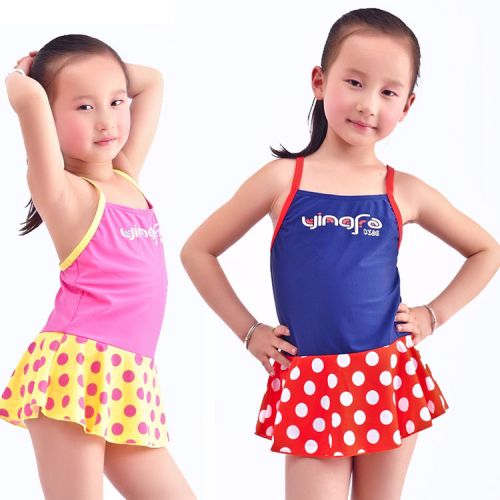 Maillot de bain fille en nylon - Ref 2554362