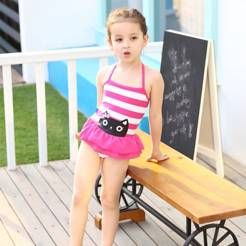 Maillot de bain fille VIVO BINIYA en spandex - Ref 2554365