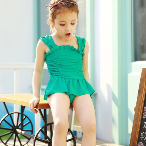 Maillot de bain fille VIVO BINIYA en spandex - Ref 2554366