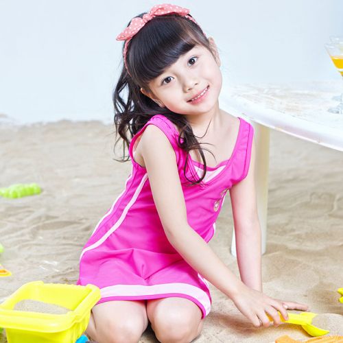 Maillot de bain fille en nylon - Ref 2554374