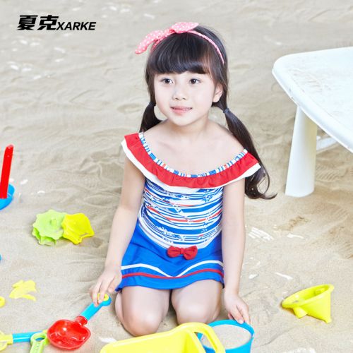 Maillot de bain fille en nylon - Ref 2554387