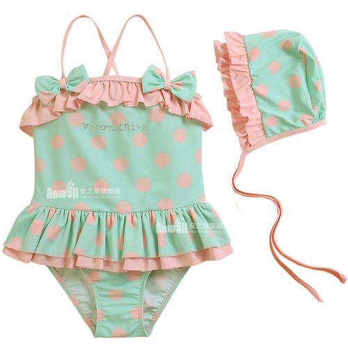 Maillot de bain fille en nylon - Ref 2554396