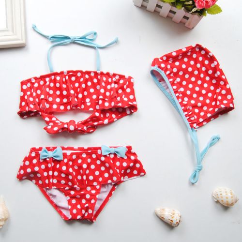 Maillot de bain fille en nylon - Ref 2554398