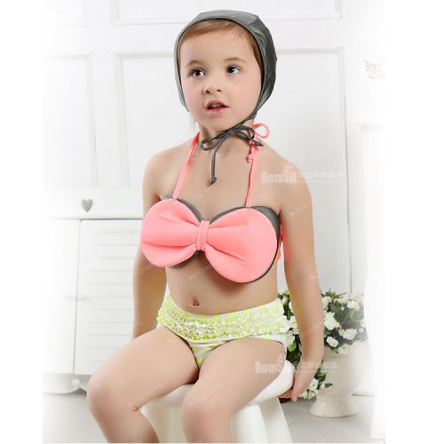 Maillot de bain fille MOMASONG en nylon - Ref 2554400