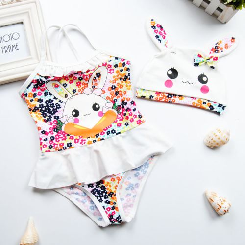 Maillot de bain fille MOMASONG en nylon - Ref 2554402