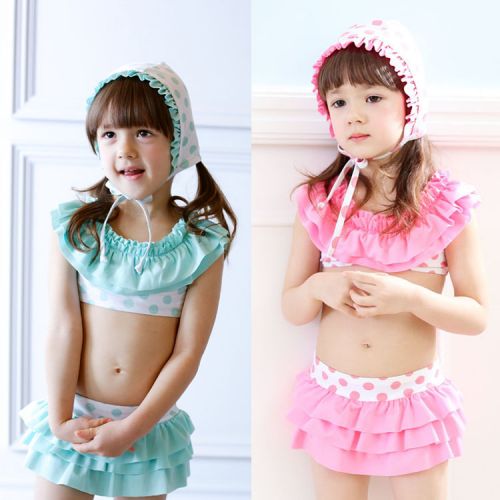 Maillot de bain fille VIVO BINIYA en nylon - Ref 2554404