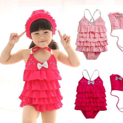 Maillot de bain fille VIVO BINIYA en nylon - Ref 2554405