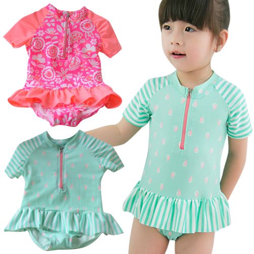 Maillot de bain fille AU LAC en nylon - Ref 2554428