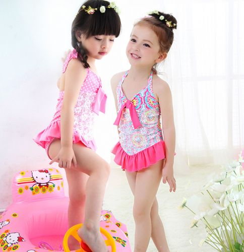 Maillot de bain fille AU LAC en nylon - Ref 2554430