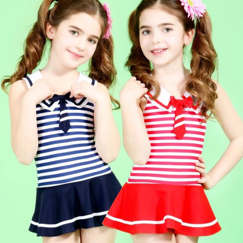 Maillot de bain fille en nylon - Ref 2554441