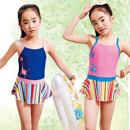 Maillot de bain fille en nylon - Ref 2554457