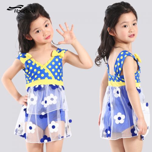 Maillot de bain fille en nylon - Ref 2554458