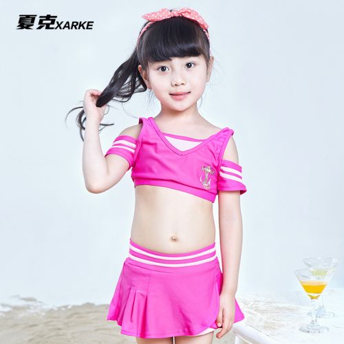 Maillot de bain fille en nylon - Ref 2554465