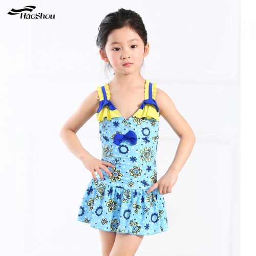 Maillot de bain fille en nylon - Ref 2554471