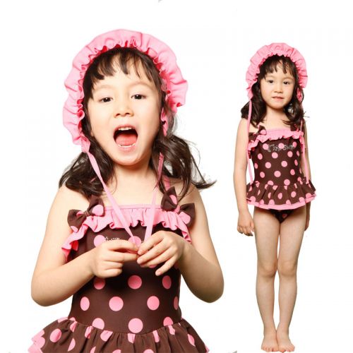 Maillot de bain fille en nylon - Ref 2554488