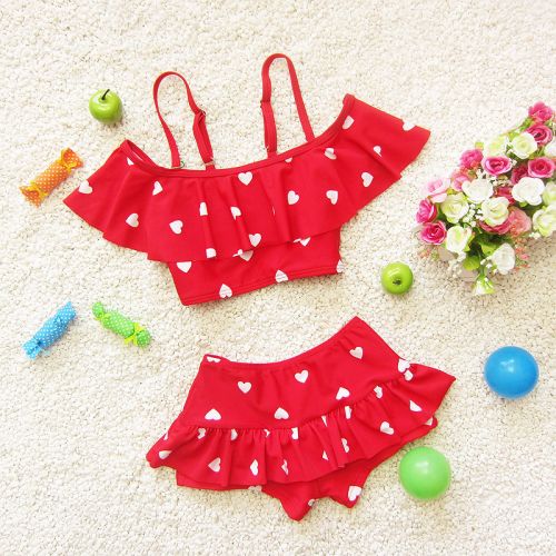 Maillot de bain fille en nylon - Ref 2554495
