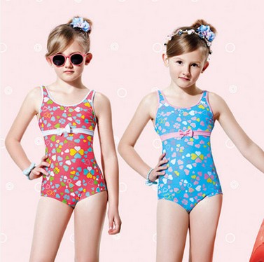 Maillot de bain fille en nylon - Ref 2554500