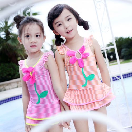 Maillot de bain fille en nylon - Ref 2554504
