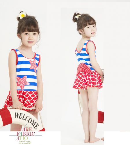 Maillot de bain fille en spandex - Ref 2554506