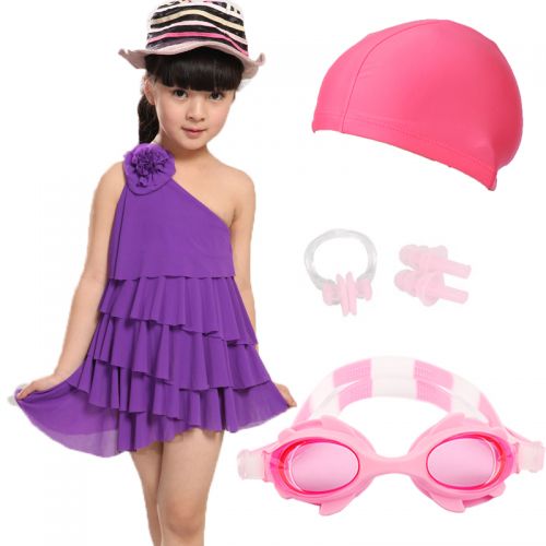 Maillot de bain fille en nylon - Ref 2554508