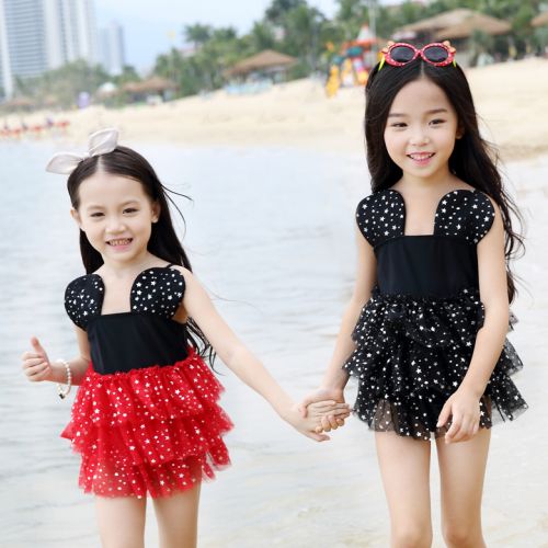 Maillot de bain fille en nylon - Ref 2554512
