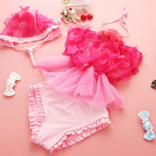 Maillot de bain fille en polyester - Ref 2554517