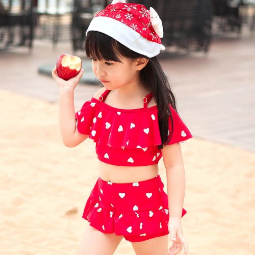 Maillot de bain fille en nylon - Ref 2554518