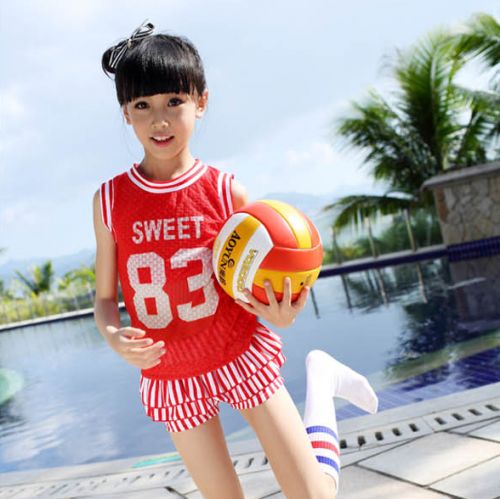 Maillot de bain fille en nylon - Ref 2554528