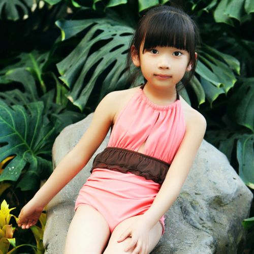 Maillot de bain fille en nylon - Ref 2554535