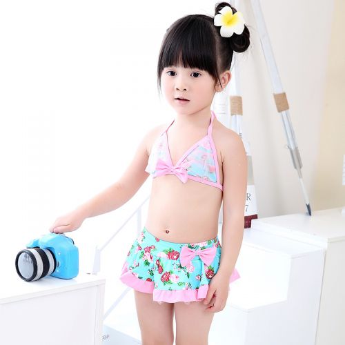 Maillot de bain fille en spandex - Ref 2554542