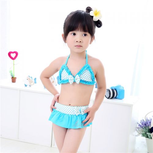 Maillot de bain fille en spandex - Ref 2554543