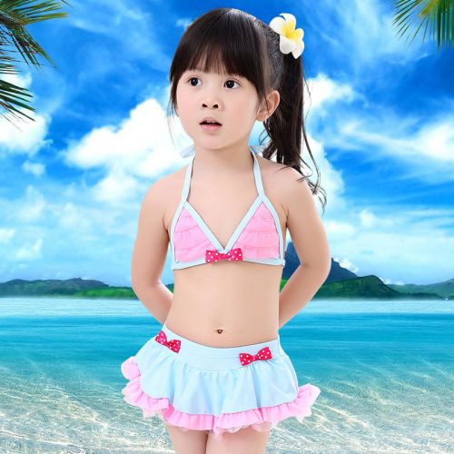 Maillot de bain fille en spandex - Ref 2554544