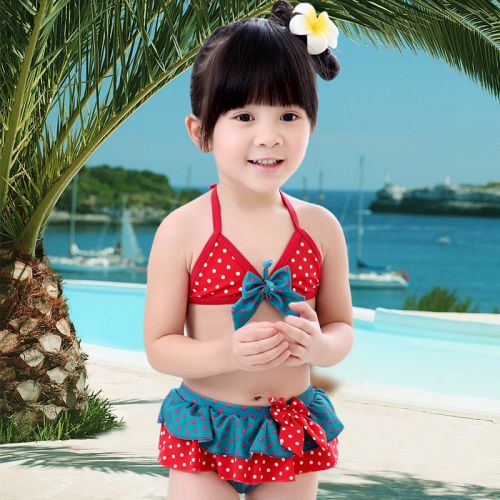 Maillot de bain fille en spandex - Ref 2554545