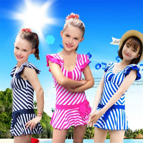 Maillot de bain fille en nylon - Ref 2554548