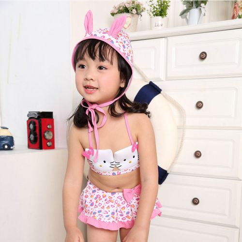 Maillot de bain fille en spandex - Ref 2554550