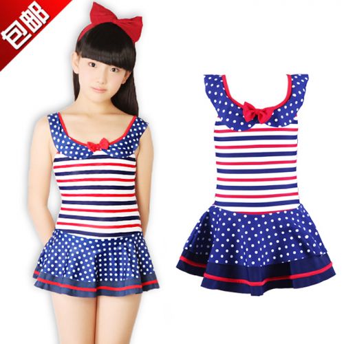 Maillot de bain fille en nylon - Ref 2554553