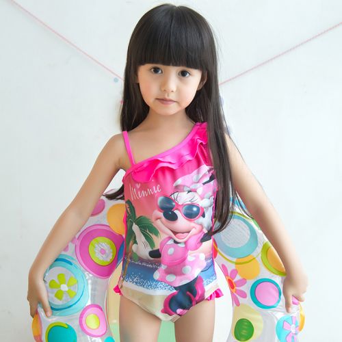 Maillot de bain fille en nylon - Ref 2554555