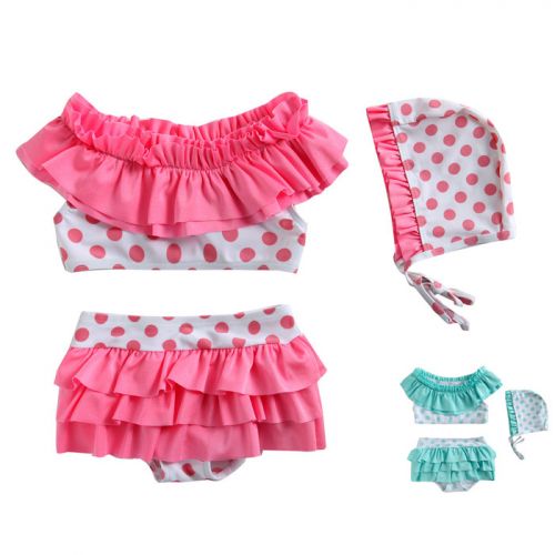 Maillot de bain fille VIVO BINIYA en nylon - Ref 2554573